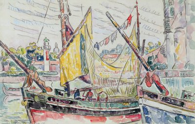El puerto de La Rochelle de Paul Signac